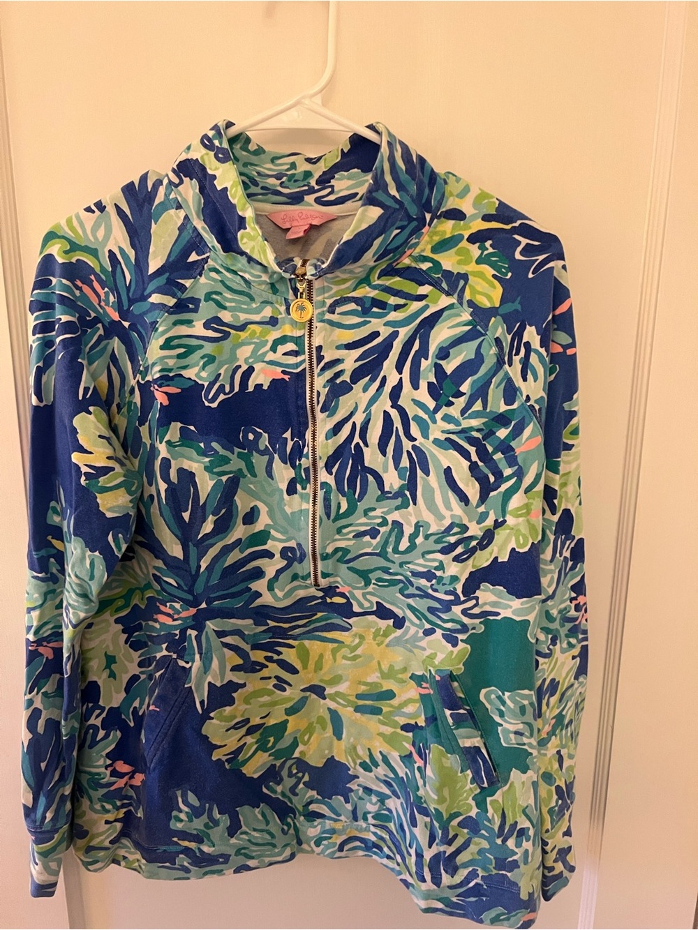 Lilly Pulitzer Skipper Popover - Wade and Sea - L - Picture 5 of 11